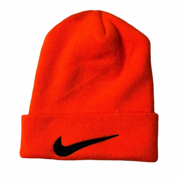 Nike Other - Orange Nike Beanie